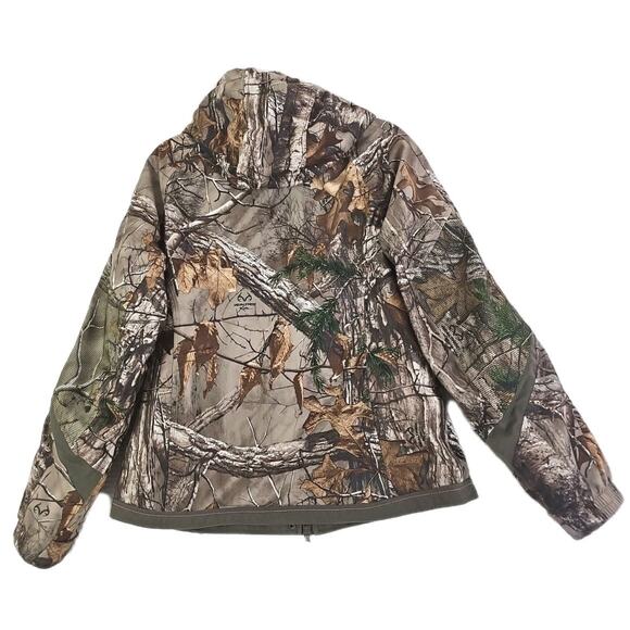 Game Winner ~Woman Size M~ Brown Camouflage Hunting Outdoors Coat Jacket Hooded. - Picture 3 of 15